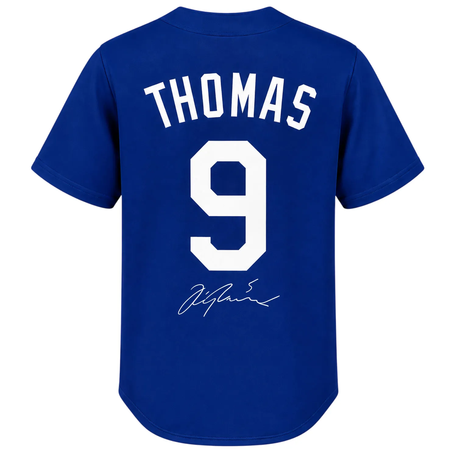 Alek Thomas Signature Blue Jersey Powerful Fan Style