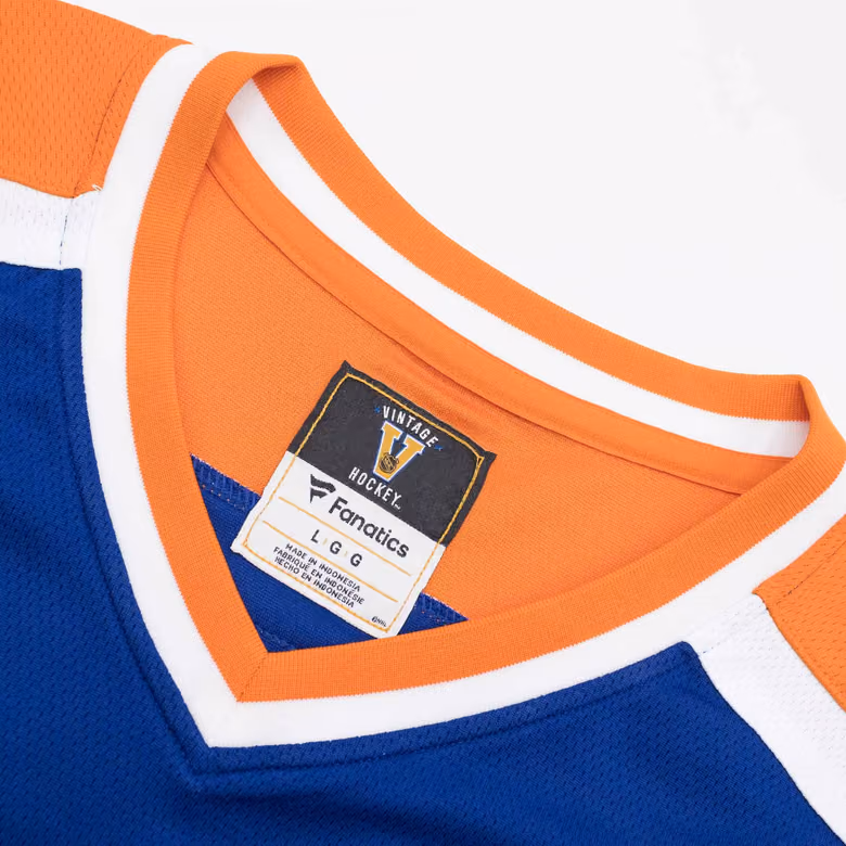 Mark Messier #11 Edmonton Oilers Vintage Heritage Breakaway NHL Jersey view 6