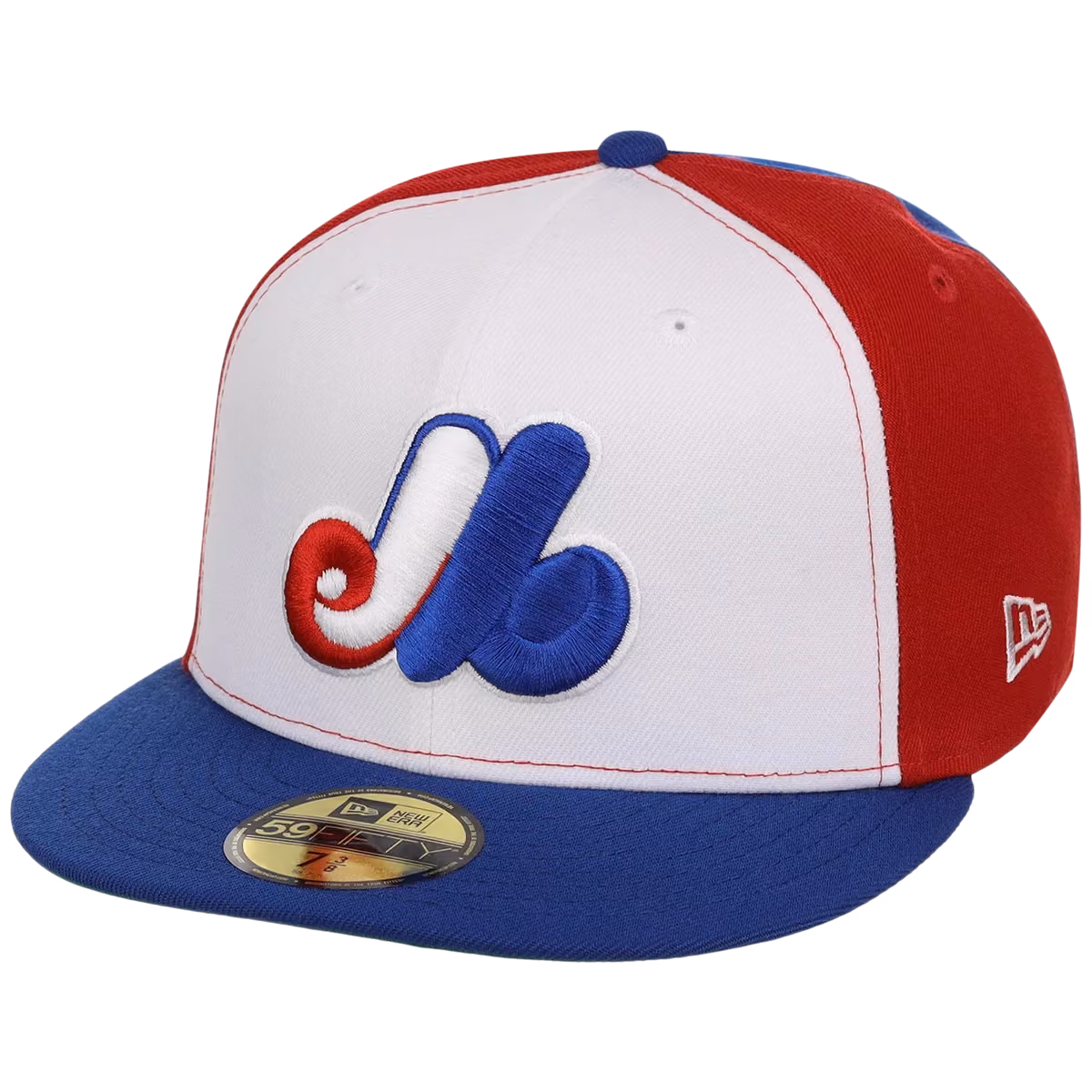 Montreal Expos MLB Cooperstown Authentic Collection New Era 59FIFTY (Multi/Royal) detail view