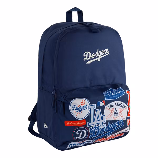 Los Angeles Dodgers Multi Stadium MLB Backpack Blue view 3
