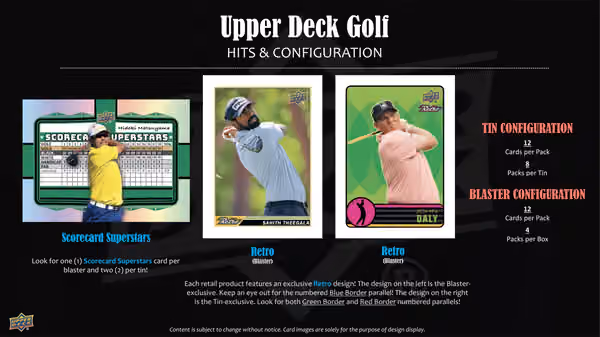 2026 Upper Deck Golf Blaster Box view 5