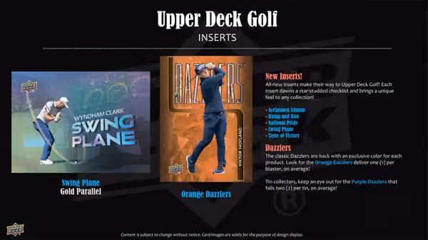 2026 Upper Deck Golf Blaster Box view 3