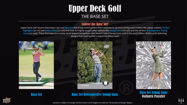 2026 Upper Deck Golf Blaster Box view 2