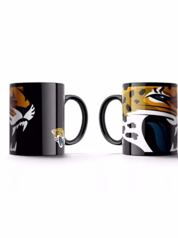 Jacksonville Jaguars Oversized Logo NFL Mug (330 ml) view 1