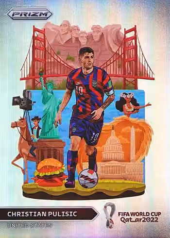 2022 Panini Prizm FIFA World Cup Soccer Breakaway H2 Box view 4