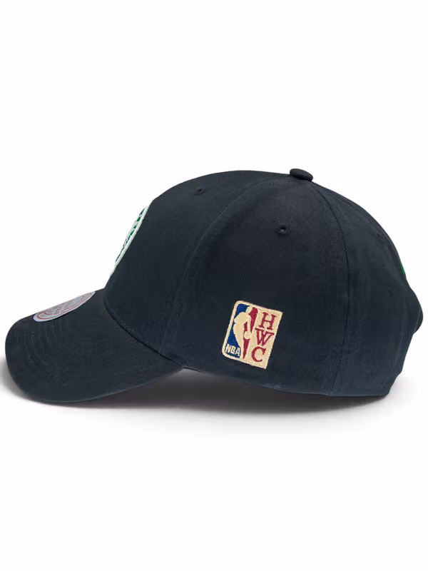 Boston Celtics HWC Low Pro Snapback NBA Cap Black view 3