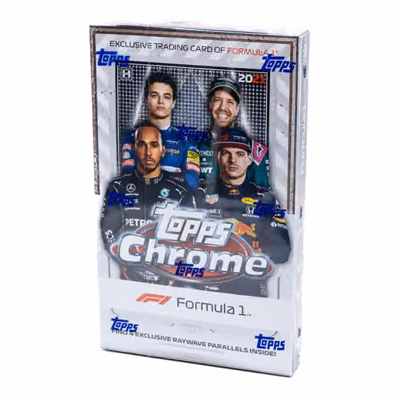 2021 Topps Formula 1 Chrome Racing Hobby LITE Box view 1