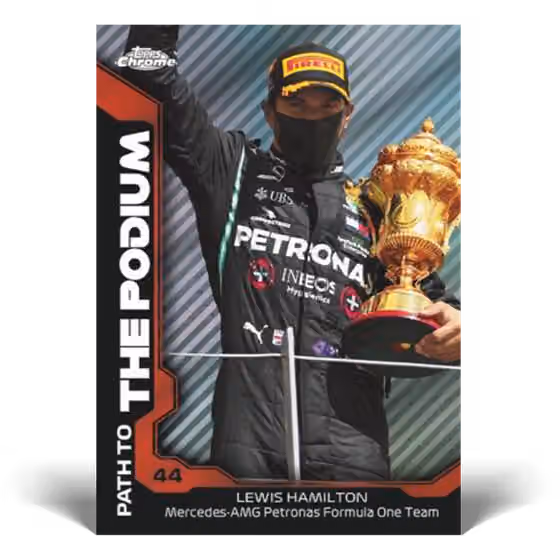 2021 Topps Formula 1 Chrome Racing Hobby LITE Box view 4