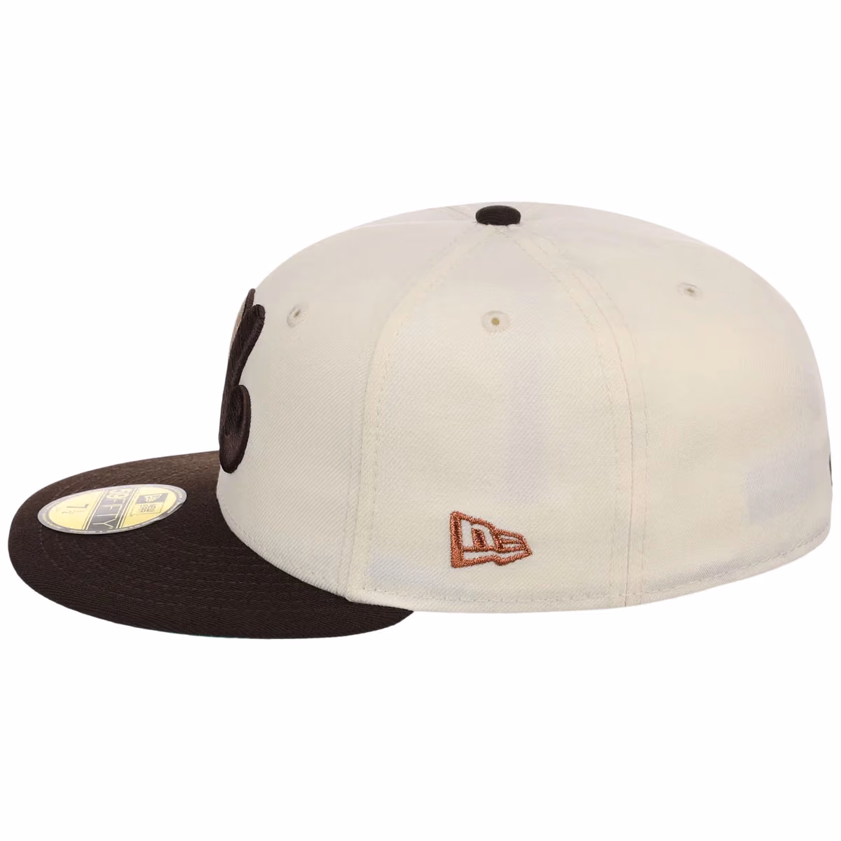 Montreal Expos MLB Walnut Reserve New Era 59FIFTY detail view
