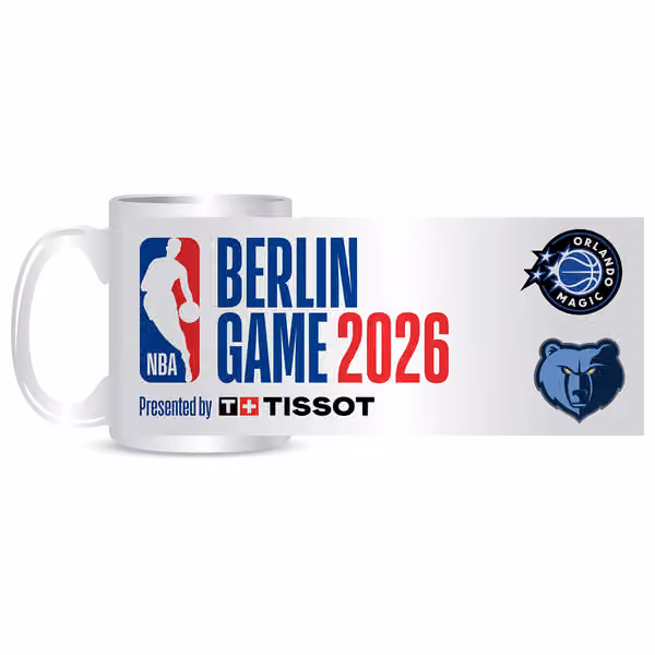 2026 NBA Berlin Game Official Logo Mug (330 ml) view 1