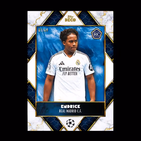 2024/25 Topps Deco UEFA Club Competitions Soccer Hobby Box view 3