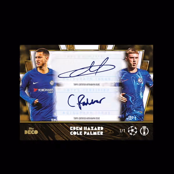 2024/25 Topps Deco UEFA Club Competitions Soccer Hobby Box view 5