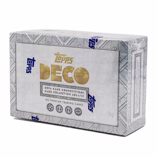 2024/25 Topps Deco UEFA Club Competitions Soccer Hobby Box view 1