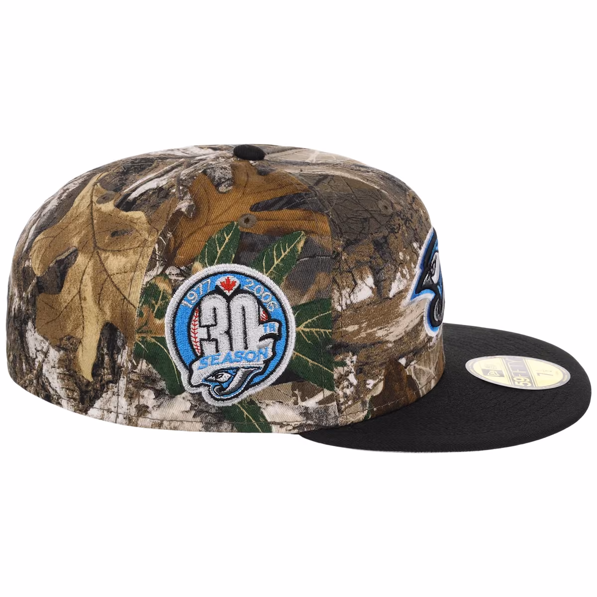 Toronto Blue Jays MLB Realtree OTC New Era 59FIFTY detail view