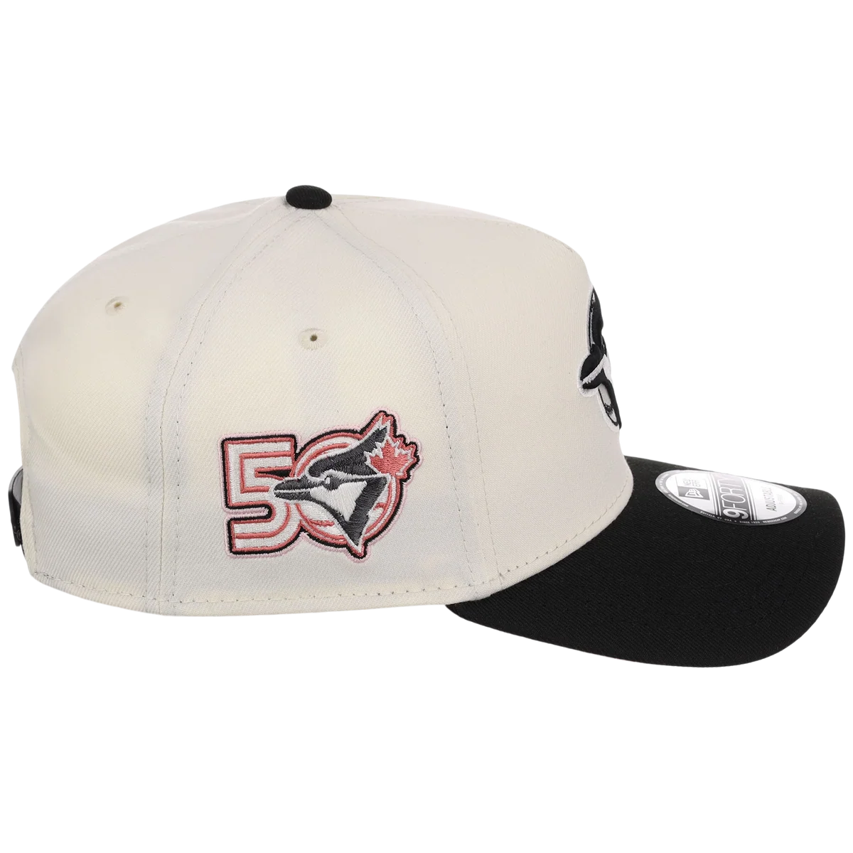Toronto Blue Jays MLB Chrome Blinky New Era 9FORTY A-Frame detail view