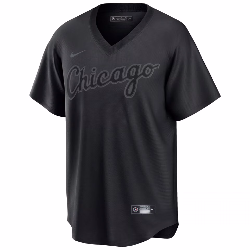Chicago White Sox Triple Black Nike MLB Jersey view 1