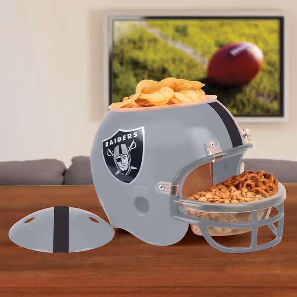 Las Vegas Football NFL Snack Helmet view 2