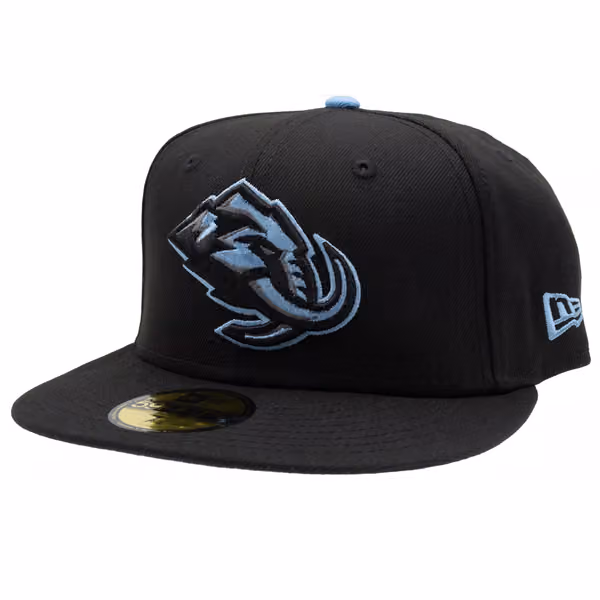 Utah Mammoth Dark Logo 59FIFTY Fitted NHL Cap Black product photo