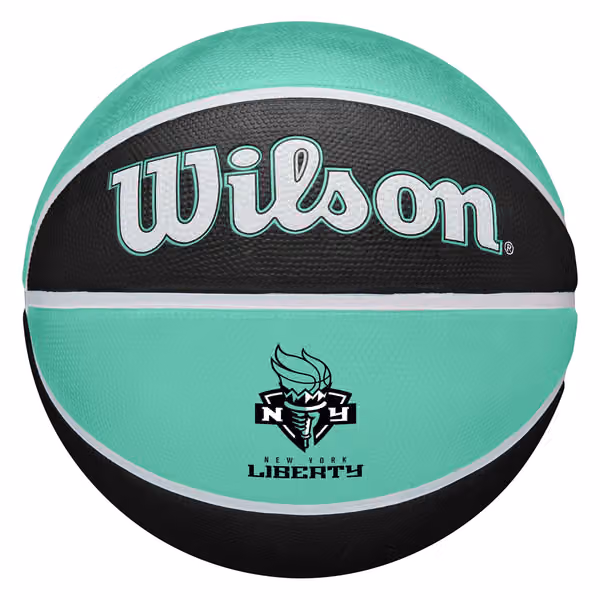 New York Liberty Wilson Team Tribute WNBA Basketball (Size 6) view 1