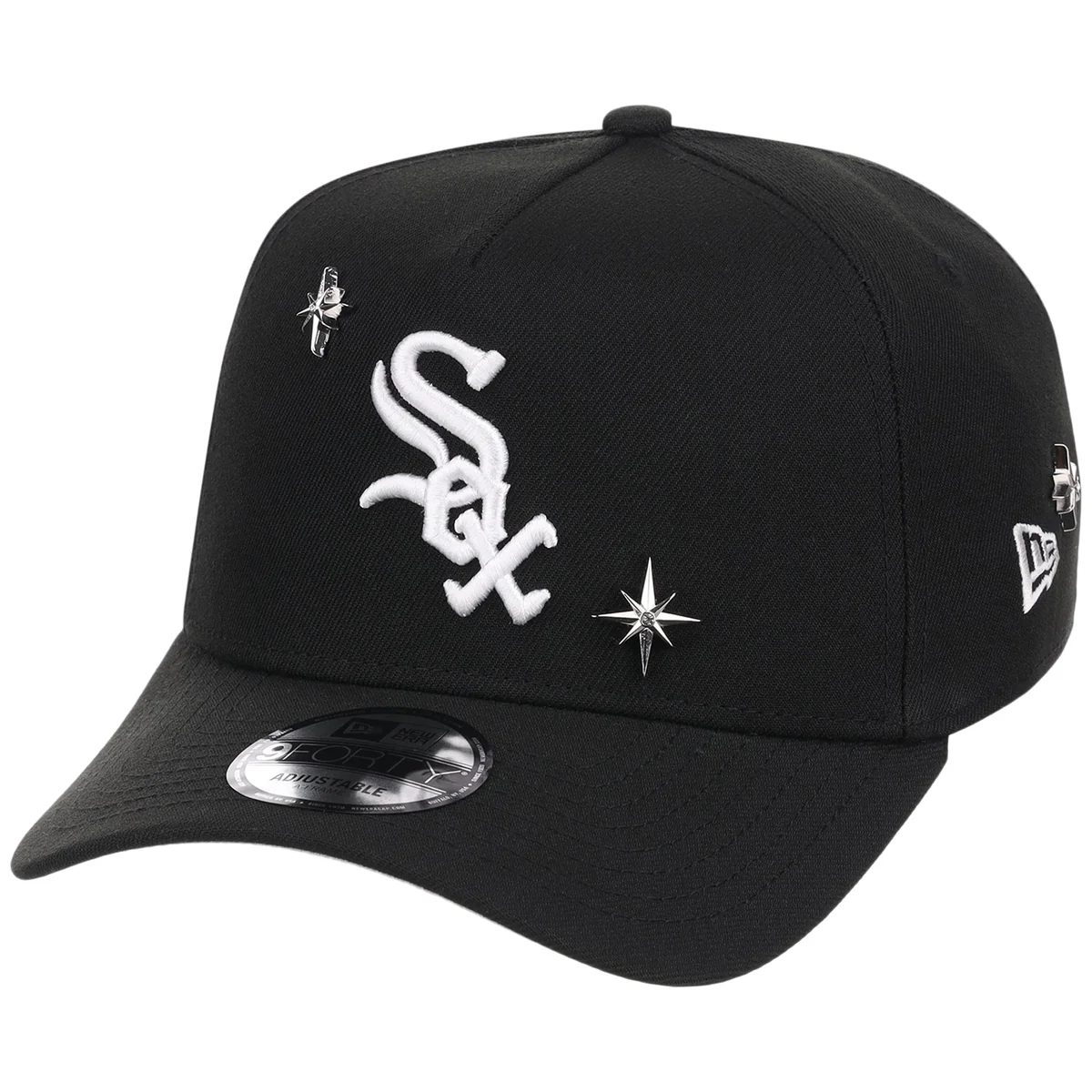 Chicago White Sox MLB Star Stud New Era 9FORTY A-Frame detail view