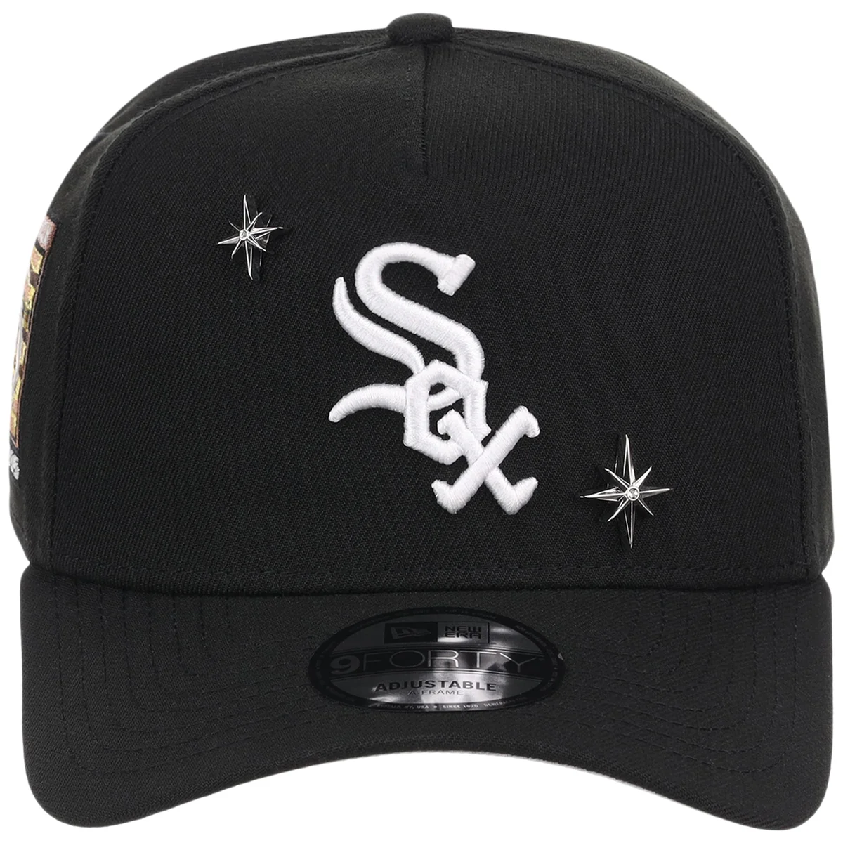 Chicago White Sox MLB Star Stud New Era 9FORTY A-Frame detail view
