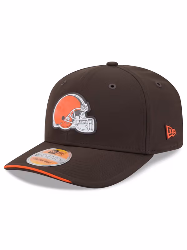 Cleveland Browns 2026 NFL Sideline 9SEVENTY Stretch-Snap Cap Brown product photo