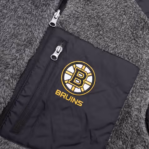 Boston Bruins G-III NHL Reversible Sherpa Winter Vest view 5