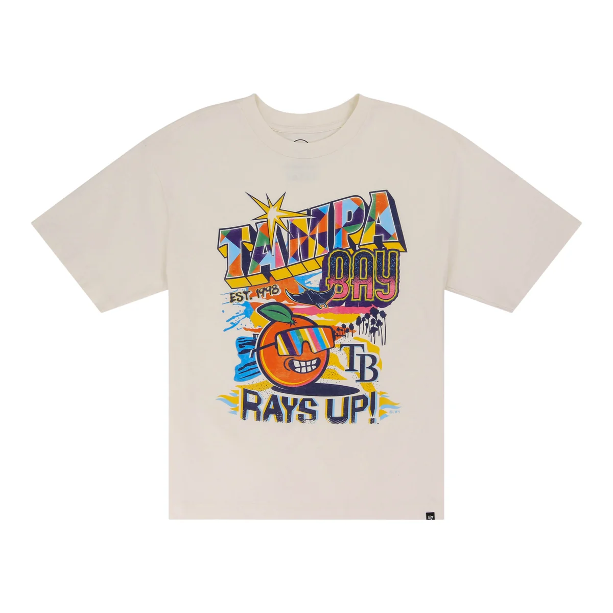 Tampa Bay Rays MLB Sigma '47 T-Shirt front view