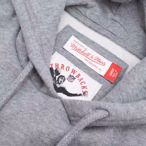 Green Bay Packers Head Coach Mitchell & Ness NFL Throwback Football Hoodie view 5