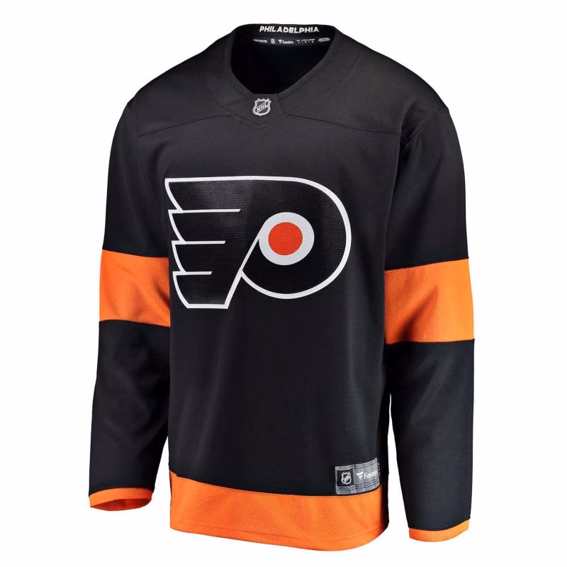 Philadelphia Flyers Fanatics Breakaway NHL Jersey Alternate Black view 1