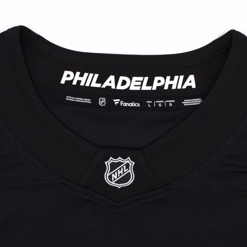 Philadelphia Flyers Fanatics Breakaway NHL Jersey Alternate Black view 4