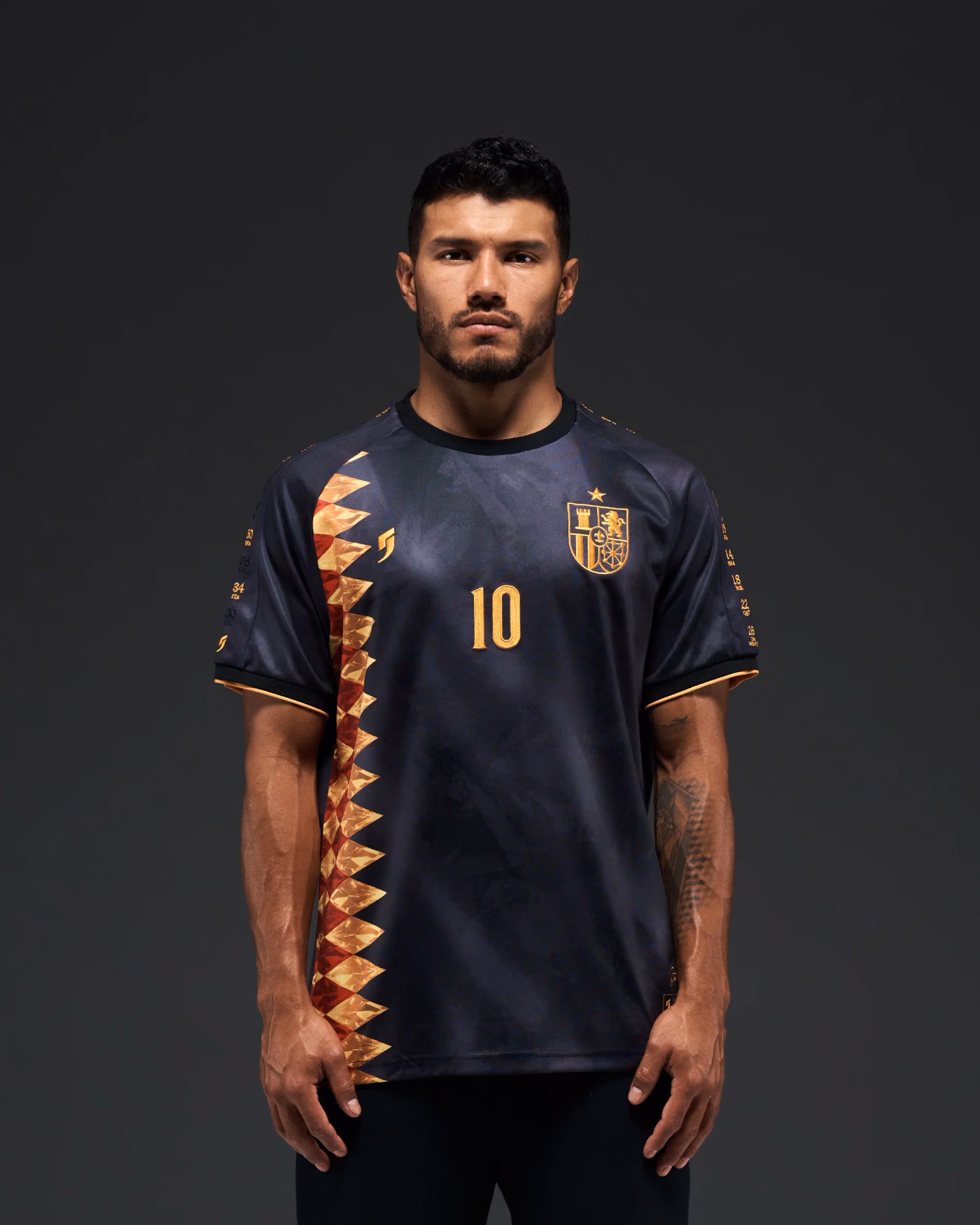 Jersevo Custom Personalized Starboy Heritage Jersey (2026WC Edition) front view