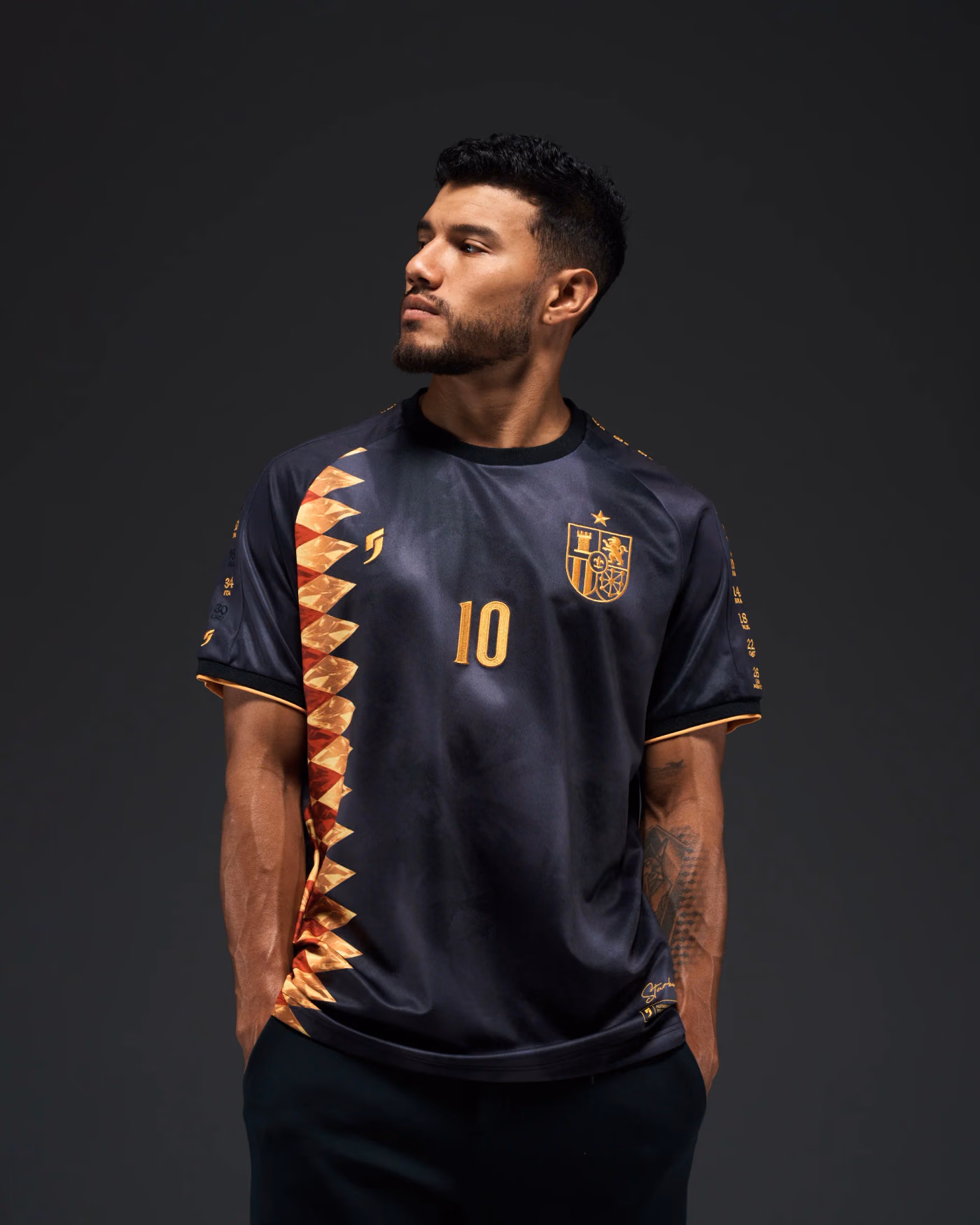 Jersevo Custom Personalized Starboy Heritage Jersey (2026WC Edition) detail view 8