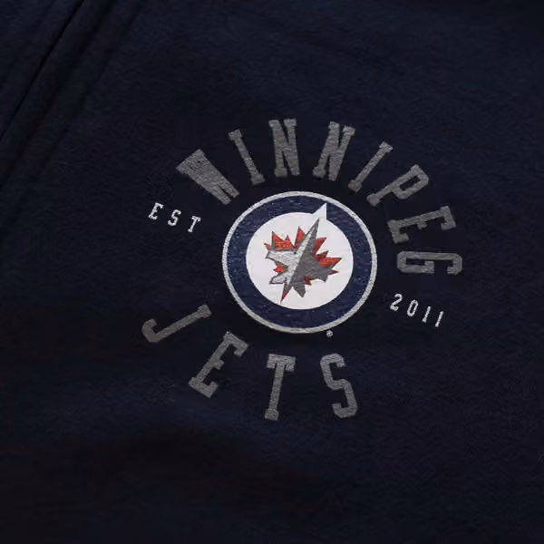 Winnipeg Jets Line Full-Zip NHL Hoodie view 2