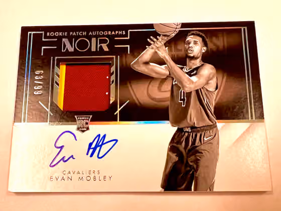 2021/22 Panini Noir Basketball Hobby Box NBA view 3