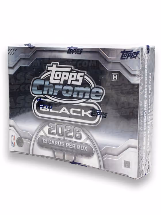 (LIVE BREAK) 2025/26 Topps Chrome Black Basketball NBA Hobby Box view 1