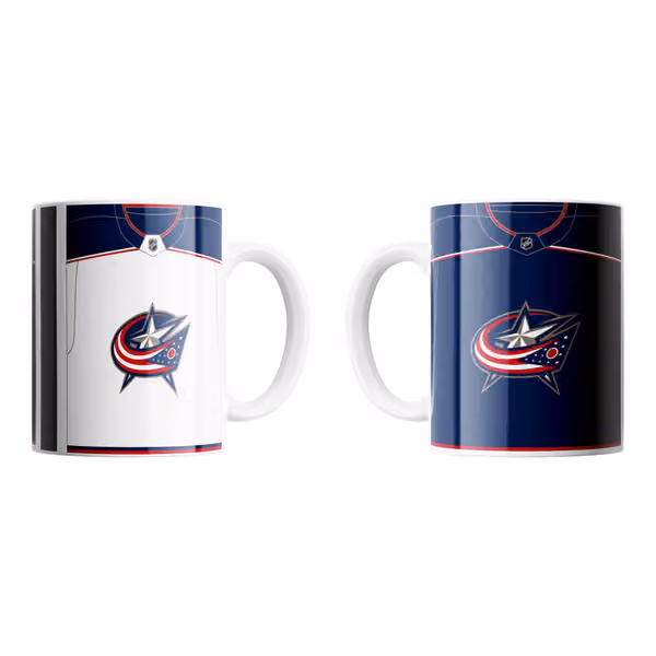 Columbus Blue Jackets Home & Away Jumbo Mug (440 ml) view 1