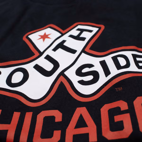 Chicago White Sox City Connect Secondary MLB T-Shirt Black view 3
