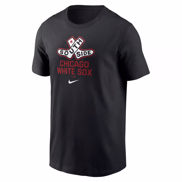 Chicago White Sox City Connect Secondary MLB T-Shirt Black view 1