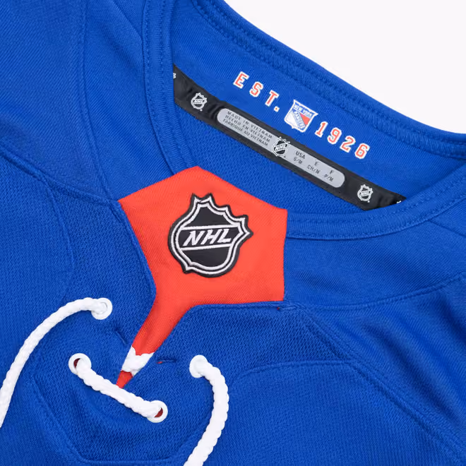 Artemi Panarin #10 New York Rangers Premier Youth NHL Jersey Blue (KIDS) view 6