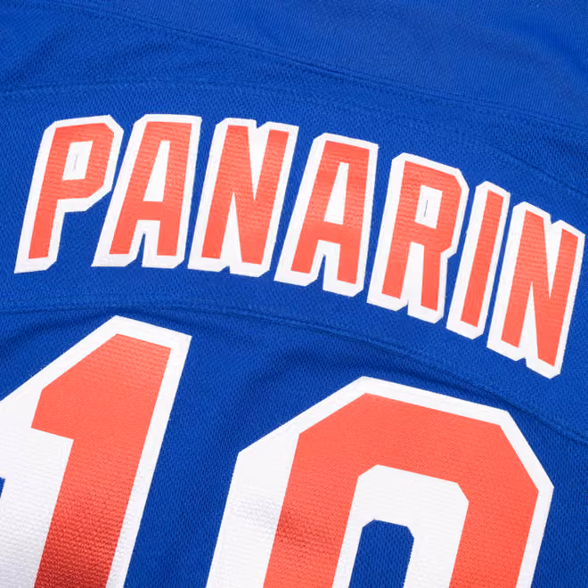 Artemi Panarin #10 New York Rangers Premier Youth NHL Jersey Blue (KIDS) view 5