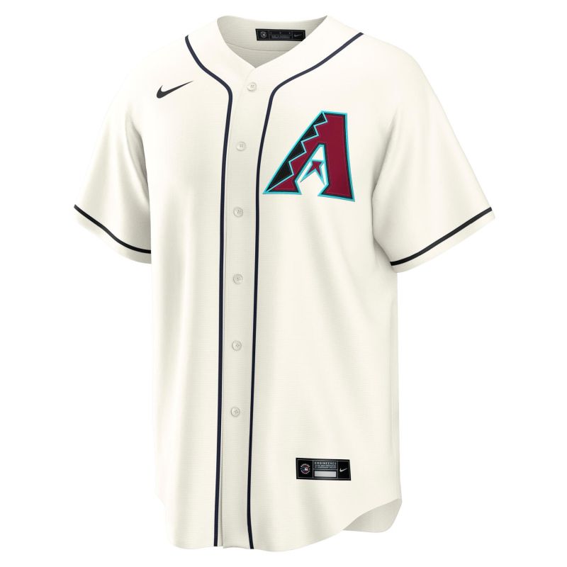 Arizona Diamondbacks Nike Replica Home MLB Jersey Cream view 1