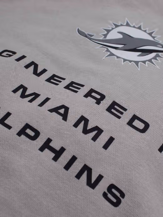 Miami Dolphins 2026 NFL Sideline Standard Issue Sleeveless Hoodie Gray view 7