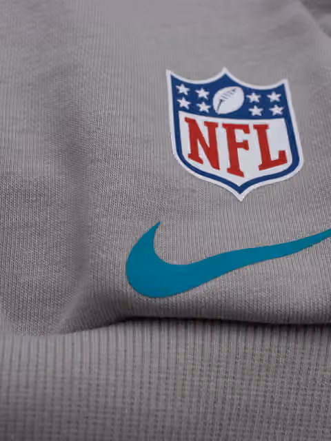 Miami Dolphins 2026 NFL Sideline Standard Issue Sleeveless Hoodie Gray view 5