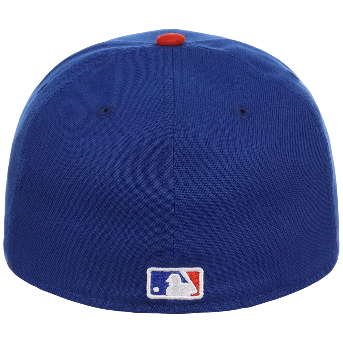 Chicago Cubs MLB Cooperstown Authentic Collection New Era 59FIFTY (Royal/Red) detail view
