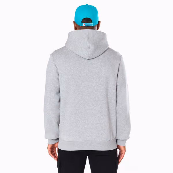 Miami Dolphins Logo Hoodie NFL Sweatshirt Grey view 2