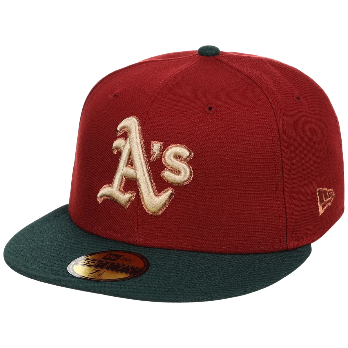 Oakland Athletics MLB Terra Verde New Era 59FIFTY detail view