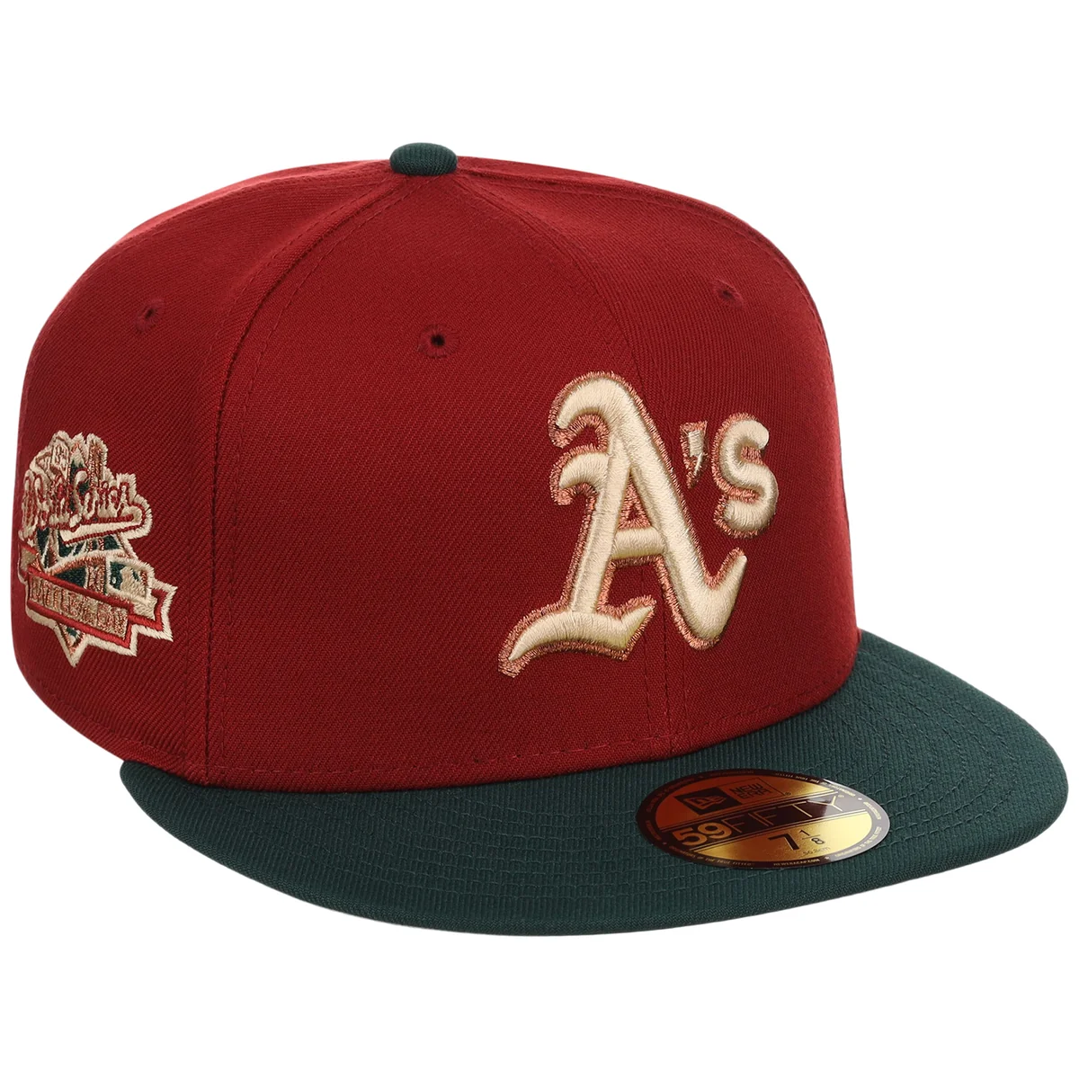Oakland Athletics MLB Terra Verde New Era 59FIFTY front view