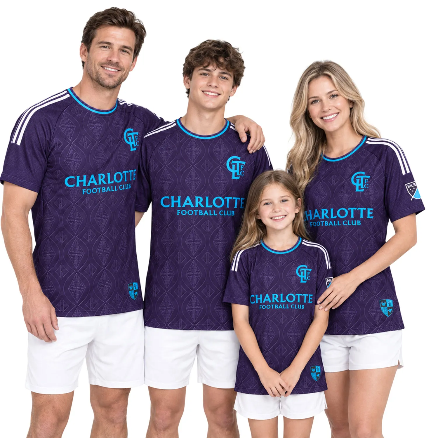 Charlotte FC Jersey Purple Custom Player Vibrant Fan Apparel