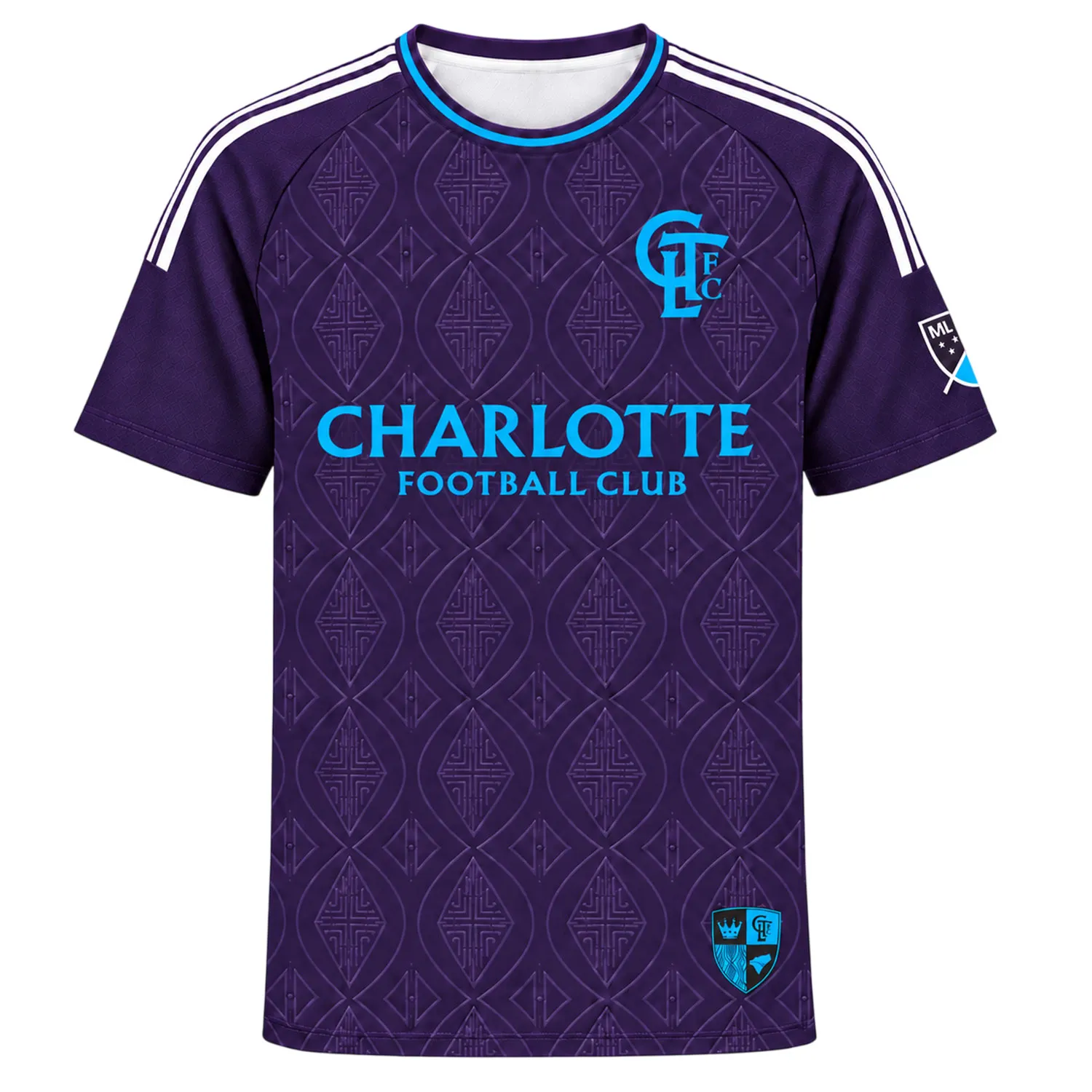 Charlotte FC Jersey Purple Custom Player Vibrant Fan Apparel